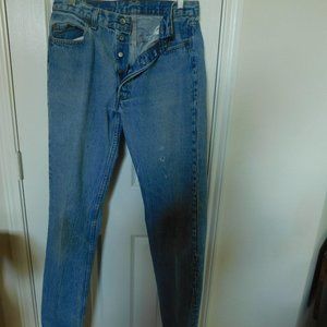 LEVI'S VINTAGE 501 RED TAB JEANS SIZE 34X36